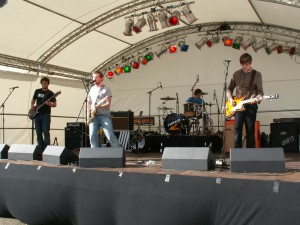 Vorstadt in Frankfur a.M. beim Campus Fest 2007 (Foto)
